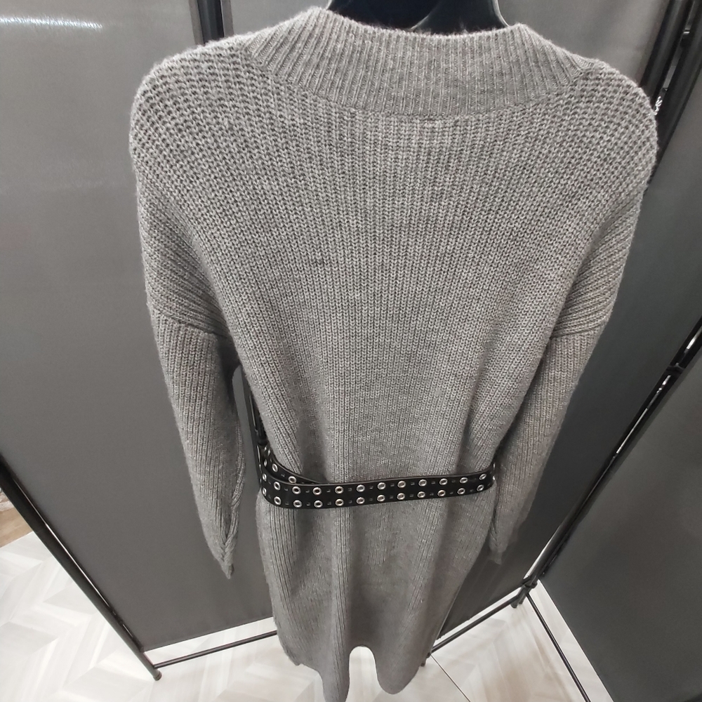 Dreamers by Debut Gray Knit Dress - Picture 6 of 10